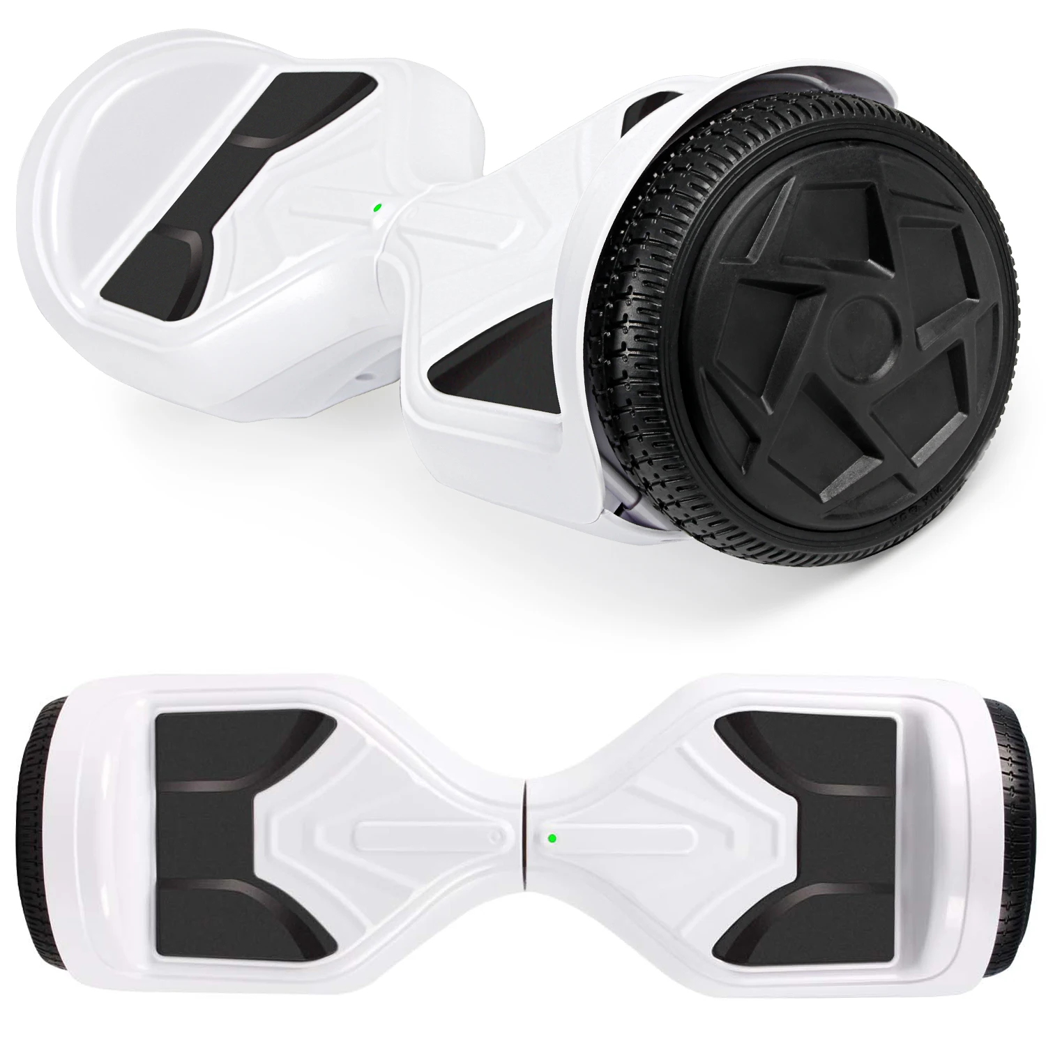 Bluetooth Hoverboard, All Terrain Self Balancing  Scooter, White