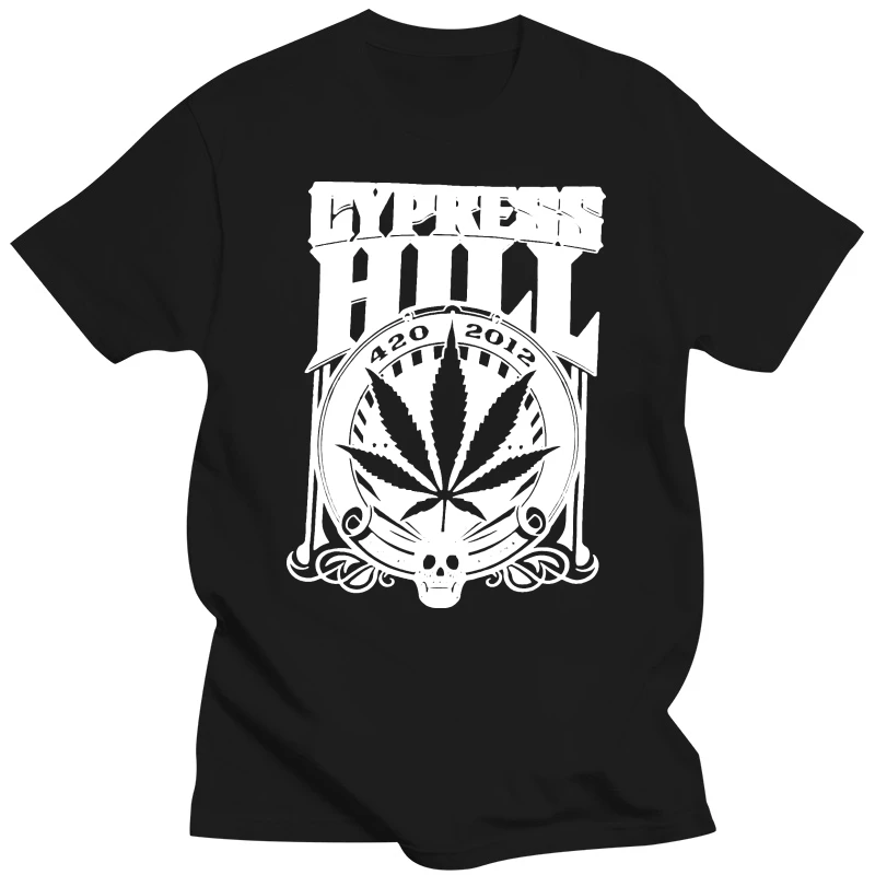 

Cypress Hill 420 2012, темно-зеленая футболка с лесом, новая забавная футболка Merch