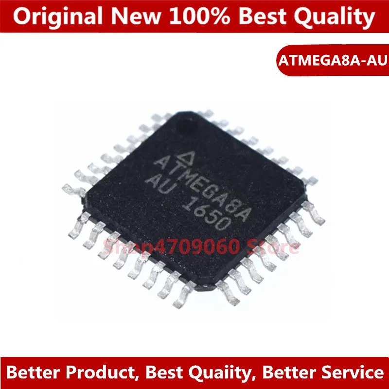 5 шт., оригинальные QFP ATMEGA8A TQFP ATMEGA8A-AU 8A-AU IC