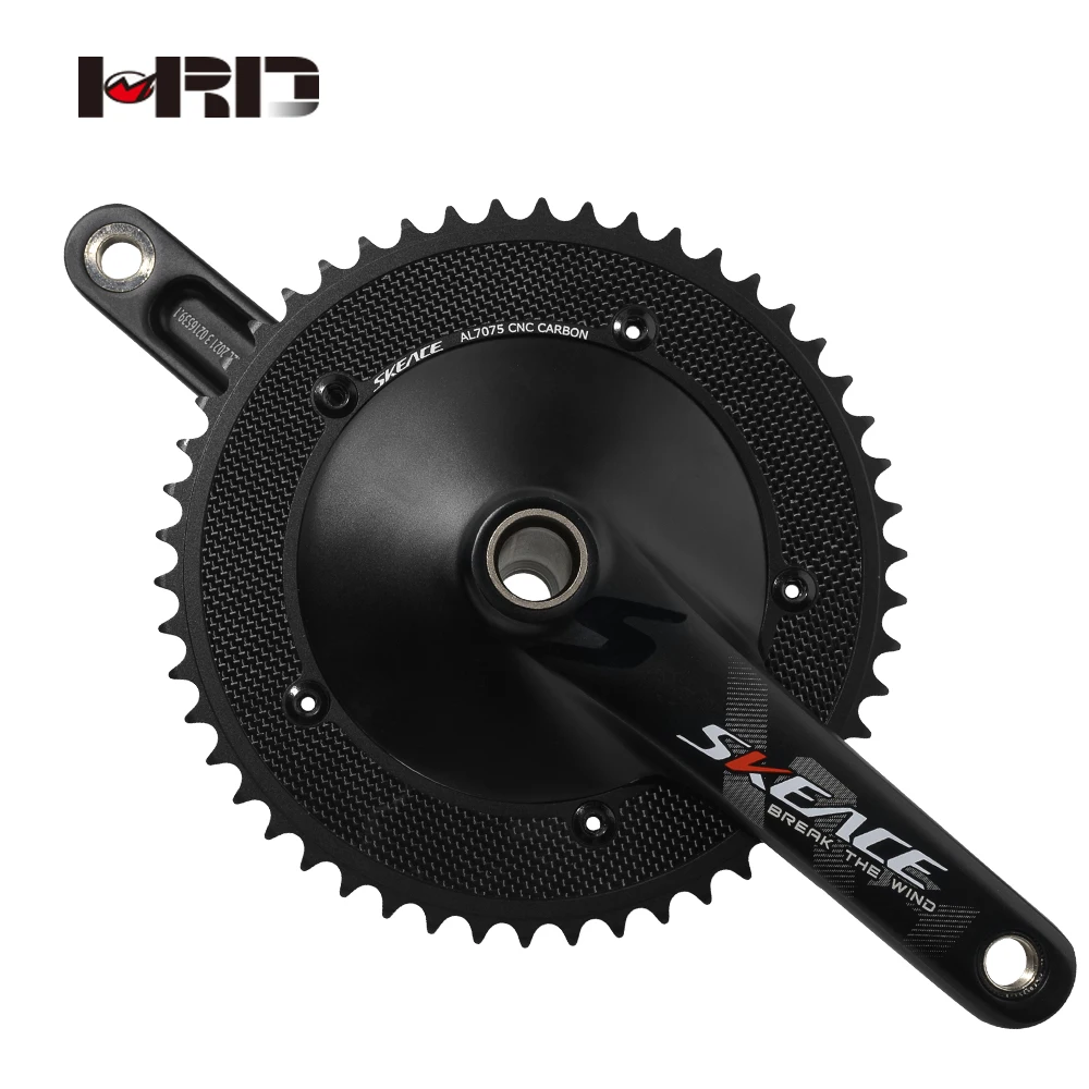 SKEACE Break The Wind Hollowtech Crankset Fixie Crank велосипед с фиксированной передачей гусеничная