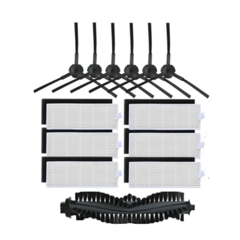 

Roller Brush Spin Brush HEPA Filter Parts For Ilife A4 A4S Robot Vacuum Cleaner Replacement Parts