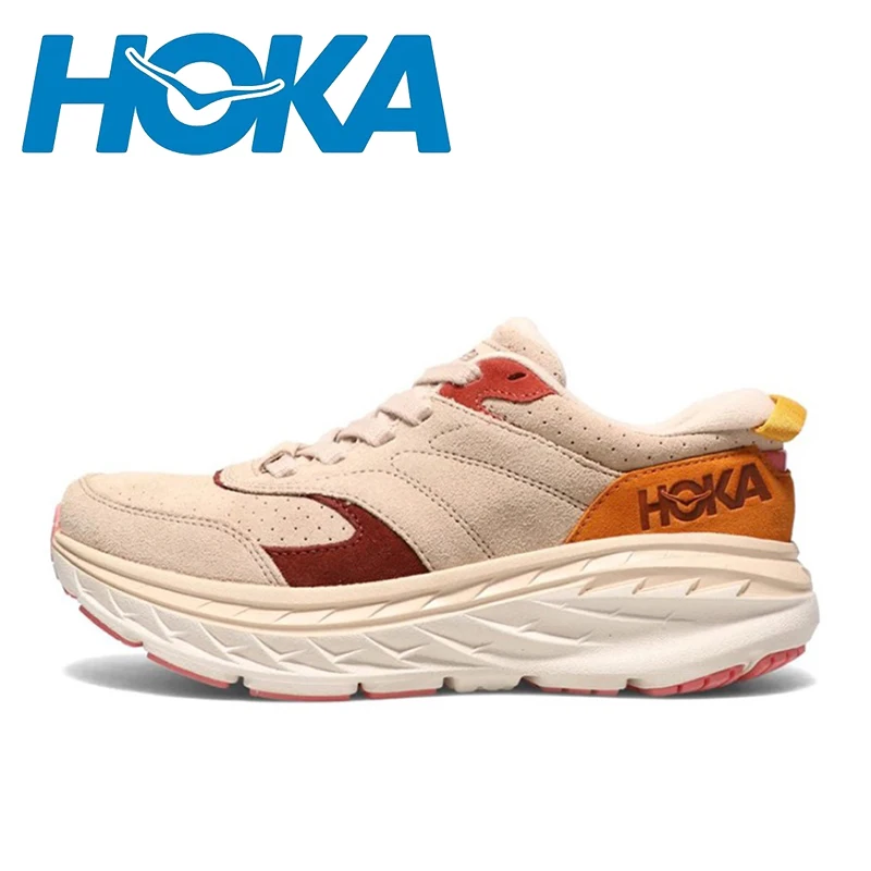 

HOKA Bondi L GTX Men Women Outdoor Shoes Road Trekking Travel Shoes Cushioning Thick Bottom Platform Runner Non-Slip Sneakers