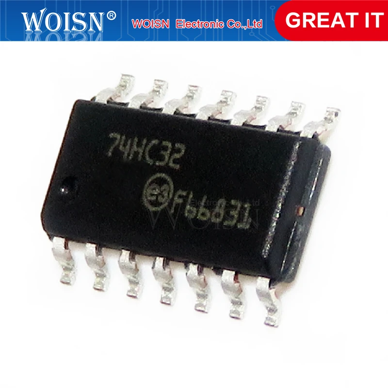 10 шт./лот 74HC32D SOP14 74HC32 SOP SN74HC32DR SN74HC32 SMD новая и оригинальная фотосхема | Электронные