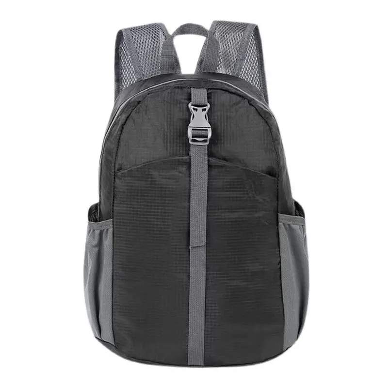 

Водонепроницаемый складной уличный рюкзак светильник портативный кожаный ранец для верховой езды, дорожный рюкзак для альпинизма