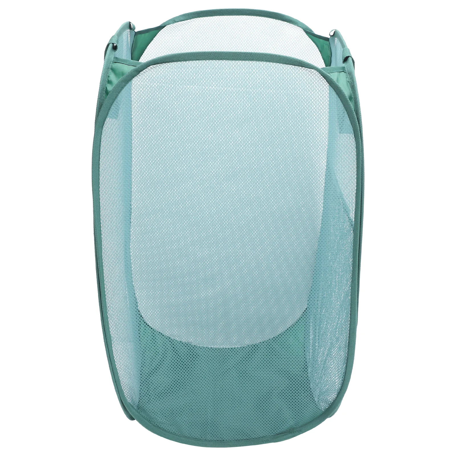 

Laundry Clothes Basket Hamper Mesh Storage Organizer Dirtyfoldable Supplies Home Container Folding Dorm Sundries Freestanding