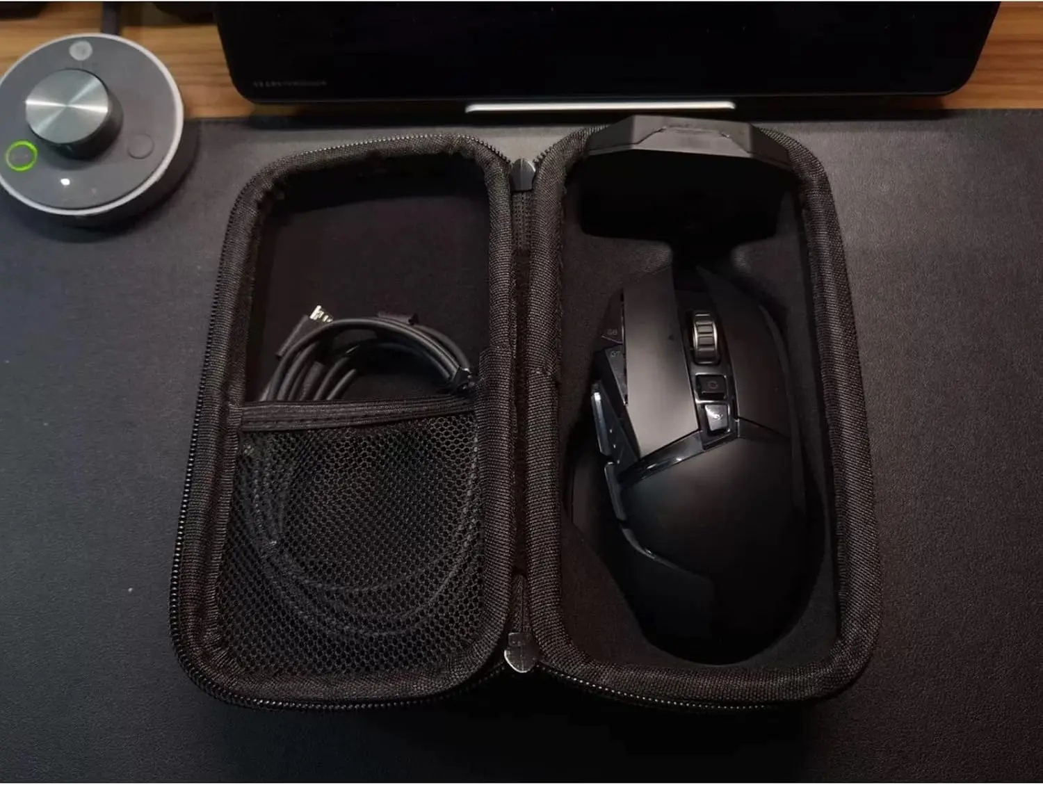 Фото Прочный защитный чехол из EVA для мыши Logitech G502 Proteus Spectrum RGB Tunable Wireless Gaming, ударопрочный чехол для хранения (только чехол). №4