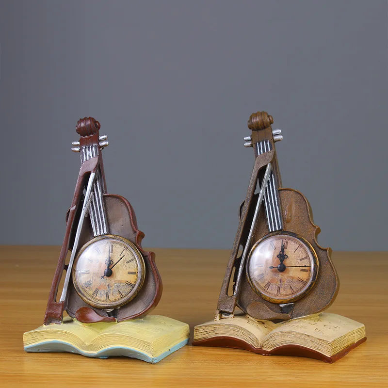 

Креативный подарок в европейском ретро-стиле, украшение для дома, полимерные поделки, книга, скрипка, декоративное оформление для дома