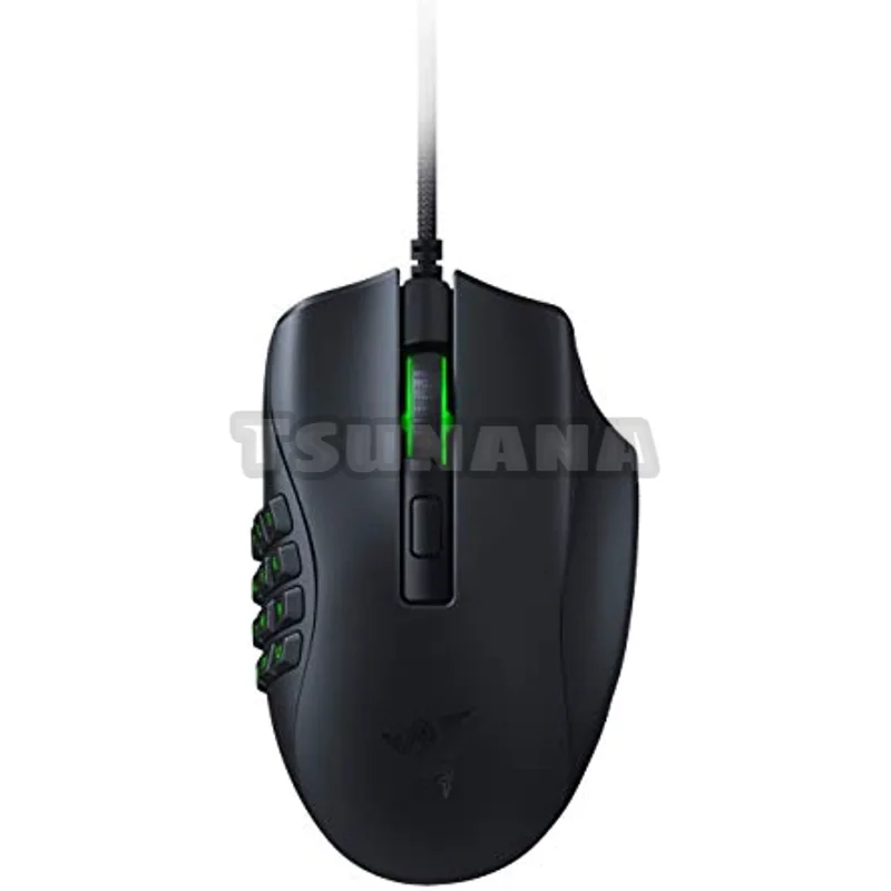 

Original Razer Naga X Wired MMO Gaming Mouse: 18K DPI with Chroma RGB Lighting - 16 Programmable Buttons - 85g