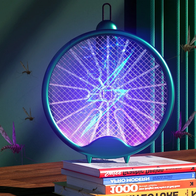 Электрическая ракетка от москитов перезаряжаемая домашняя мощная