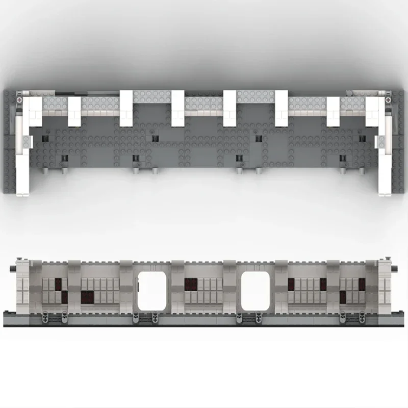 Звездная модель фильма Moc Строительные кирпичи расширение космического корабля