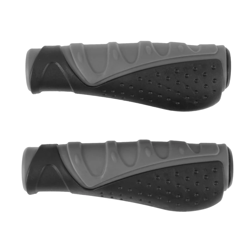 

Bike Handlebar Grips,Comfort Bicycle Bar Grip,TPR Rubber Anti-Slip Designed For MTB Handlebars