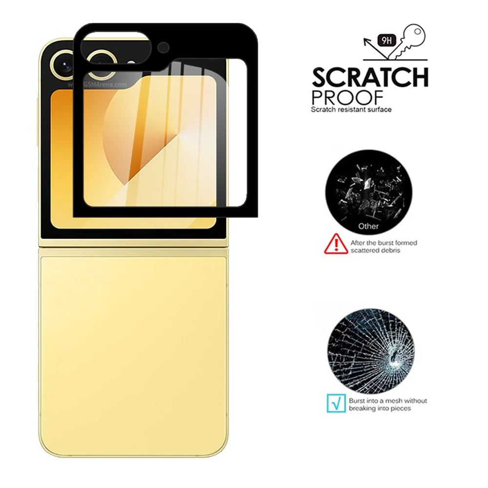 4 шт. Защитная пленка для задней панели Samsung Galxay Z Flip6