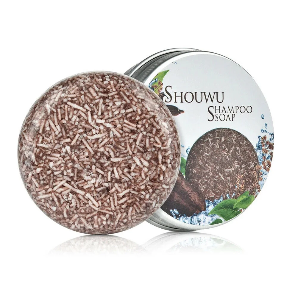 

Polygonum Multiflorum Hair Shampoo Soap Hair Darkening Bar Oil Control Moisturizing Repairing Handmade Soap Hair Care