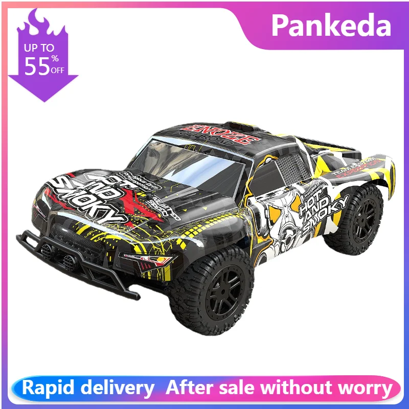 

C9301 Hobby RC Car 1:18 All-Terrain 40Km/h Off-Road 4WD Remote Control Monster Truck Crawler 4x4 with LED for Kids Adults toys