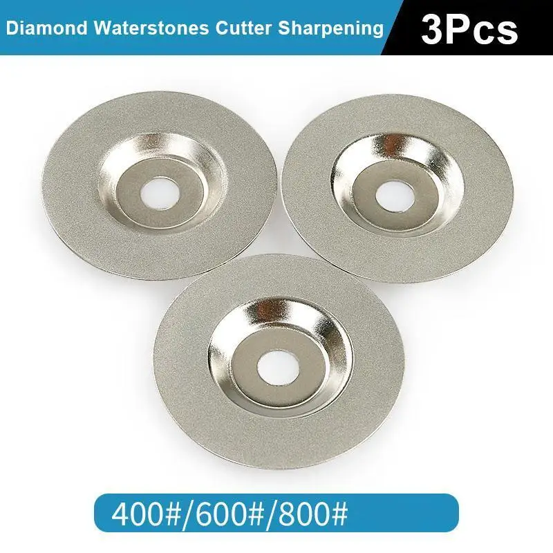 

3 шт. алмазные шлифовальные диски 100 мм 400/600/800