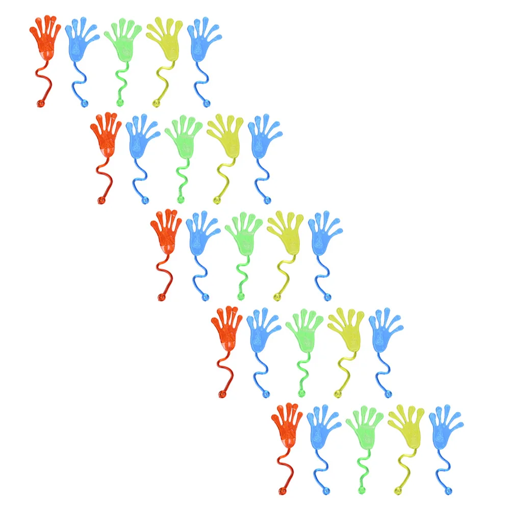 

Sticky Hands Toys Kids Valentines Palm Hand Largeglitter Party Favors Valentine Funny