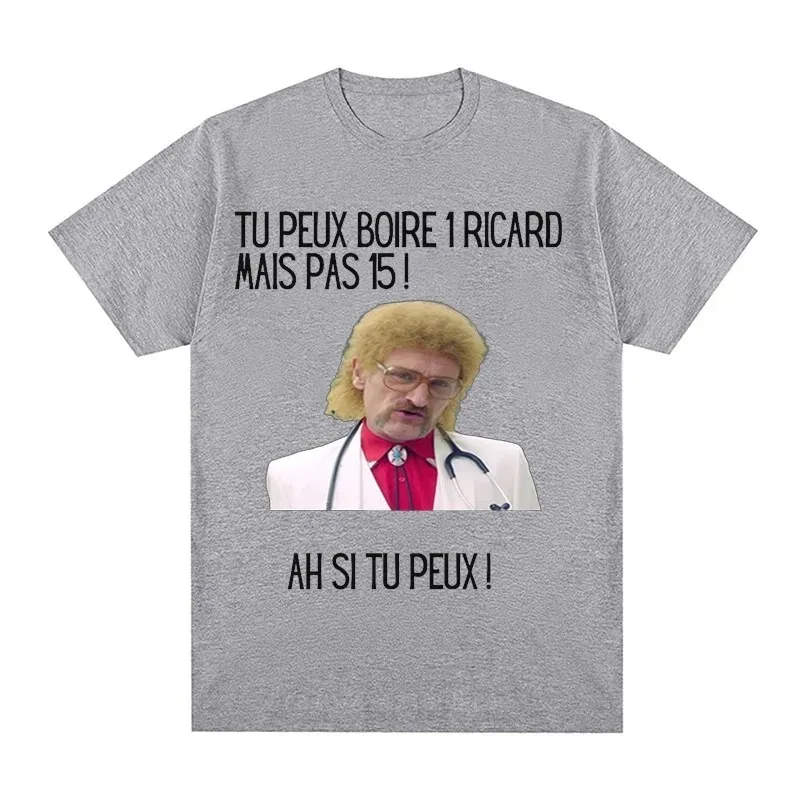Мужская Хлопковая Футболка С Забавным Дизайном Drink Ricard Классический Топ