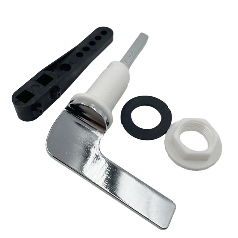 

Toilet Flush Handle Replacement Kit Flush Valve Toilet Handle Side Mount Flush Lever Bathroom Toliet Accessories