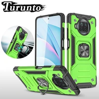 shockproof armor phone case for xiaomi 11t pro 11x 10 ultra 10t lite car holder with ring protection cover for mi note10 pro k40
