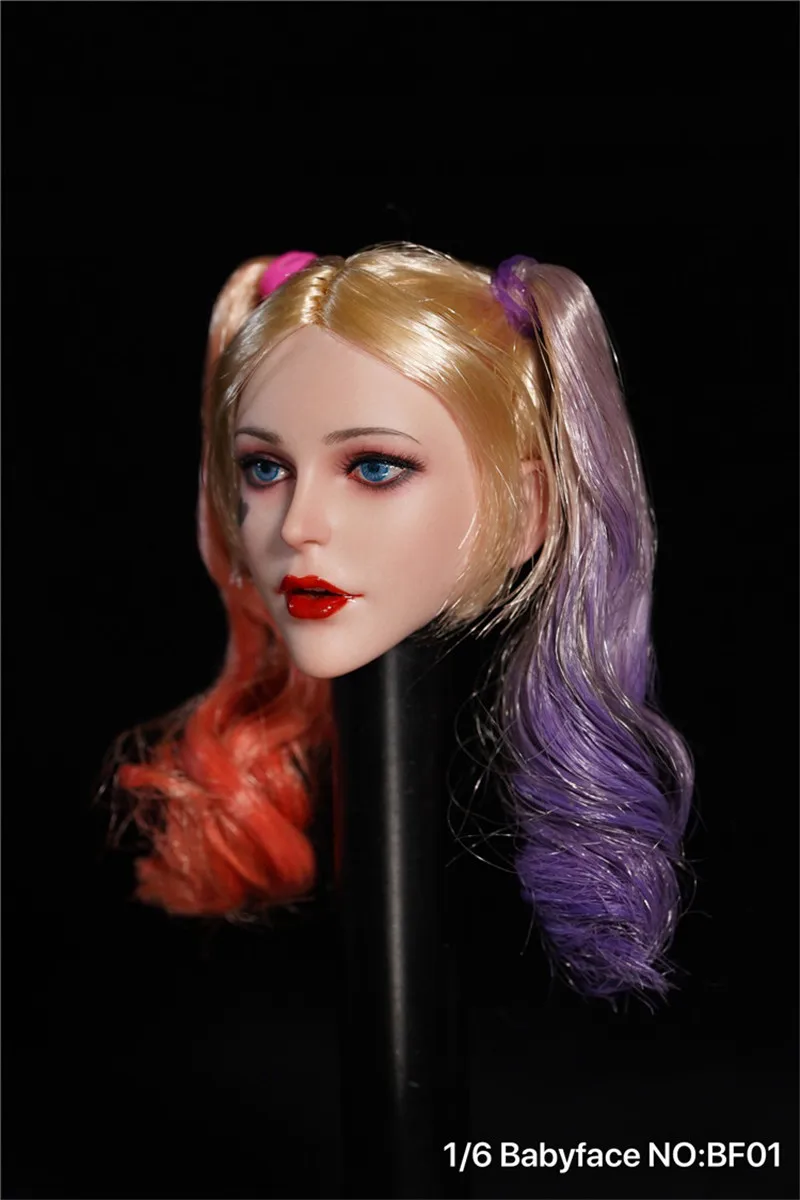 

Babyface BF01 1/6 Scale Female PVC Head Sculpt for 12" Female Action Figure Body