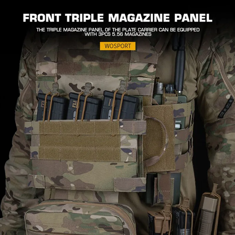 WOSPORT Набор тактических жилетов для плеч и талии Быстросъемный жилет JPC 3.0 ASSAULT