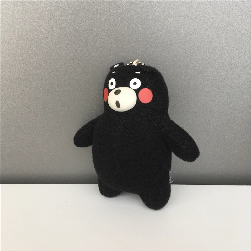 Милые японские под названием Kumamon брелок с плюшевым медведем Kawaii Плюшевые
