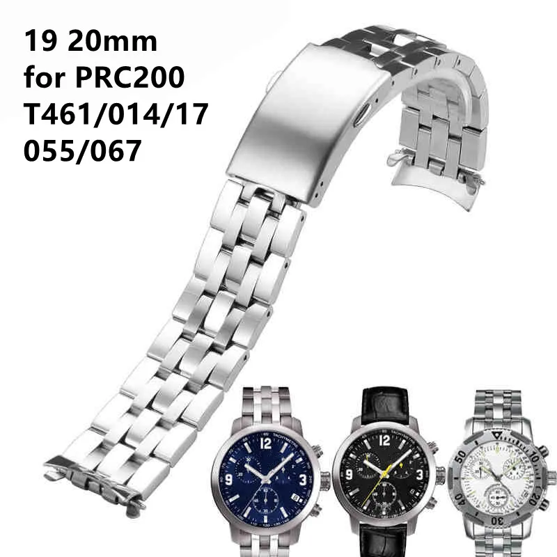 

Ремешок из нержавеющей стали для часов Tissot PRC200 T461/014/17/055/067