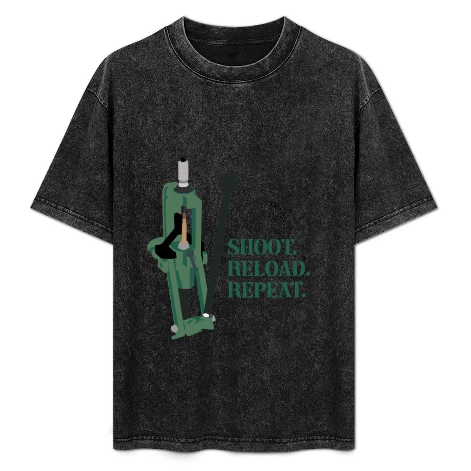 RCBS хлопковая футболка Reloader Shoot Reload Repeat