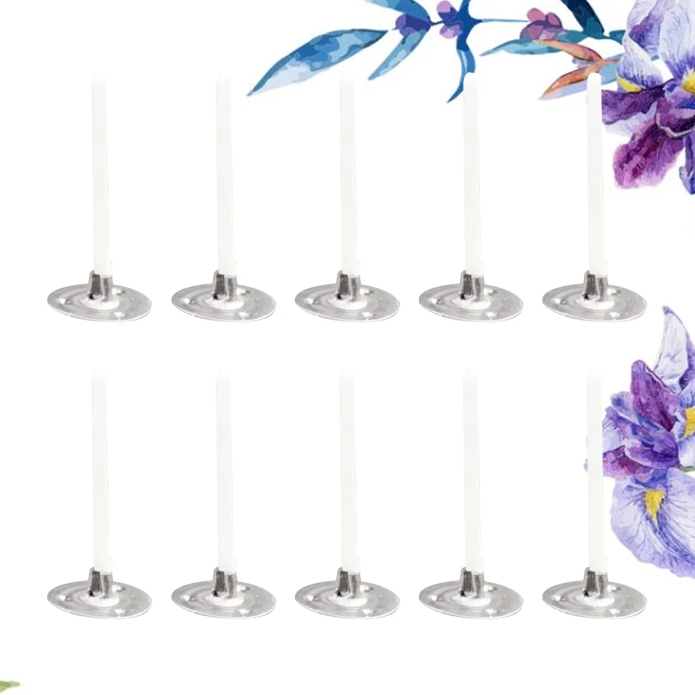 

500 PCS Candle Making Supplies Wick Centering Device Butter Fiberglass Wick Making Wick