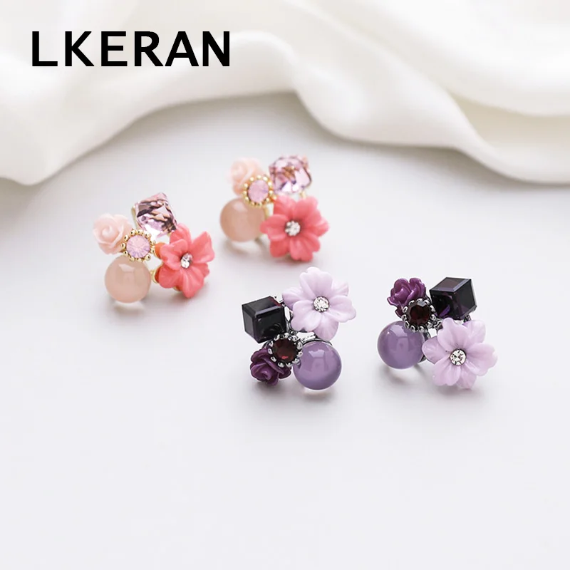 Новые 10Pcs 21x22MM розовые и фиолетовые хрустальные пуговицы для ремесленных карточек для изготовления свадебных аксессуаров Diy