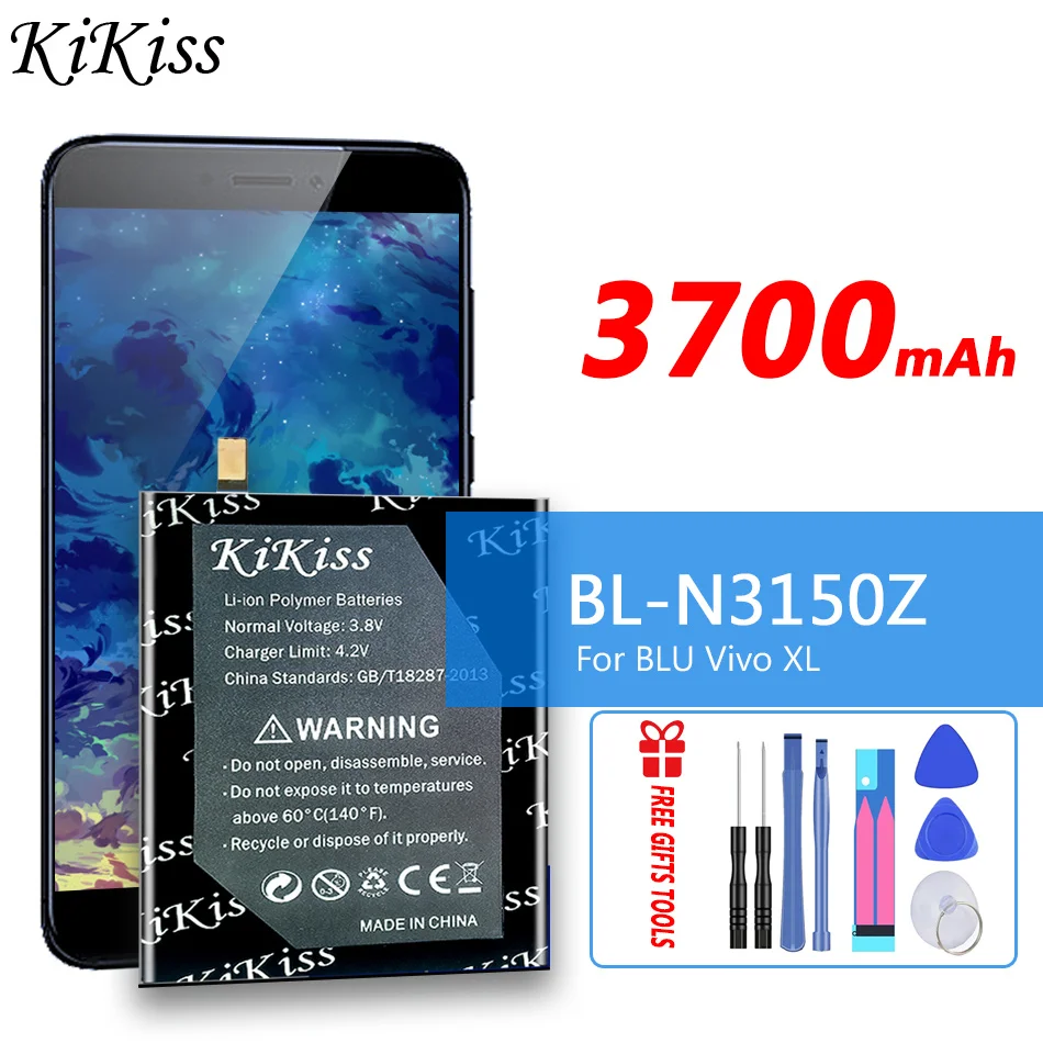 Аккумулятор KiKiss 3700 мАч для BLU Vivo XL/ДЛЯ Vivo 5/5R/V0050UU/V0090UU/V0 для Vivo5