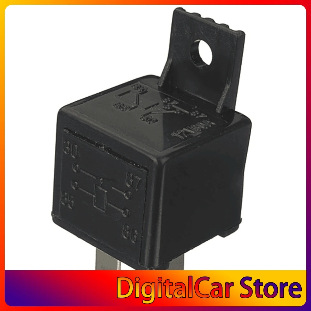 

Auto Relay Universal 4 Pin DC 12V 30A Build-in Fuse Socket Car Relay for Electric fuel pumps/Electric water Pumps/Headlight etc