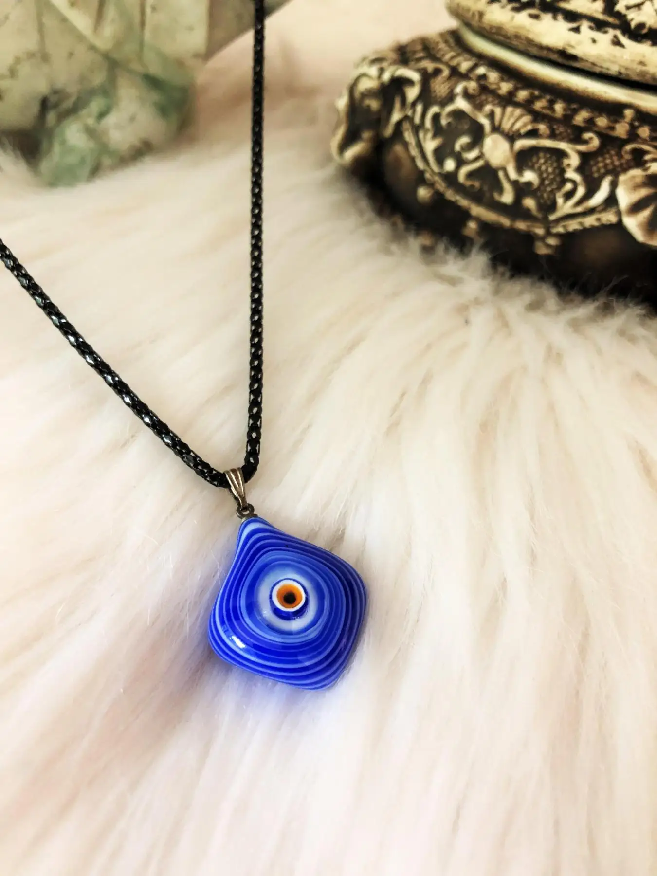 

Murano Camı Handmade Women Necklace Mrn40