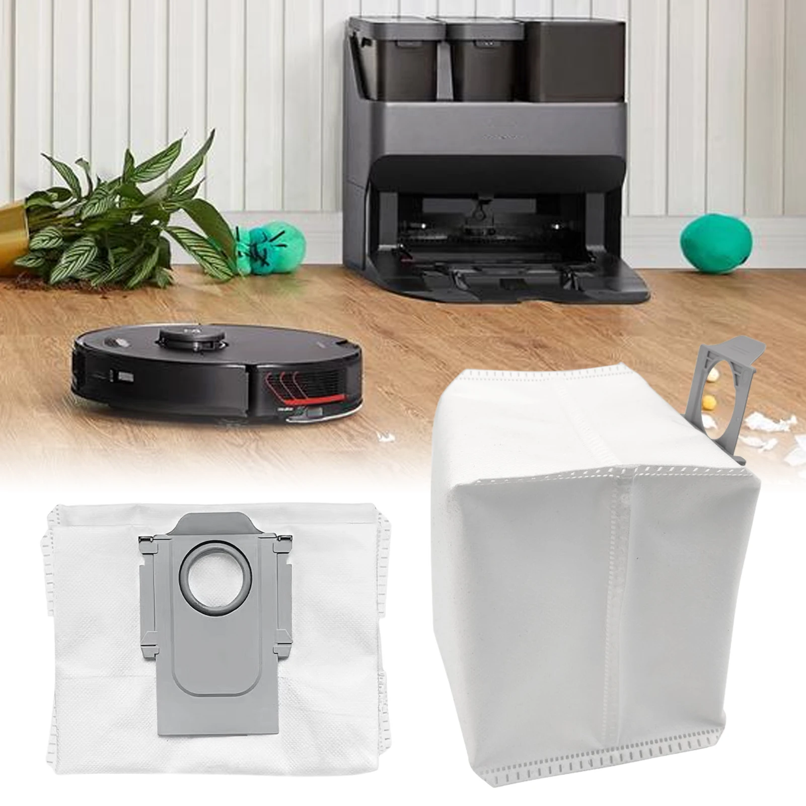 

For Robot Vacuum S7 Maxv Ultra Dust Bag Accessories Robot Vacuum Cleaner Vacuum Parts Main Brush Mop Rag Replacement Spare Parts