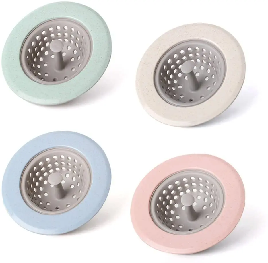 1 шт. силиконовые сливные фильтры для ванной комнаты |