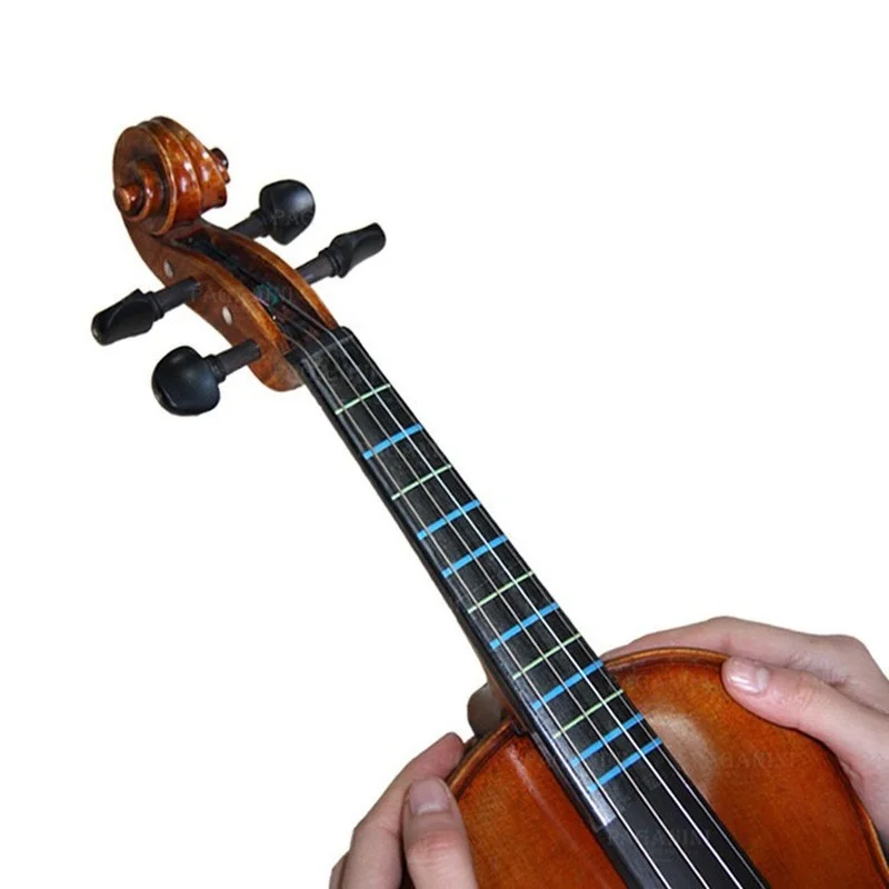 

4/4 Violin Practice Fiddle Finger Guide Sticker Violino Fingerboard Fretboard Indicator Position Marker