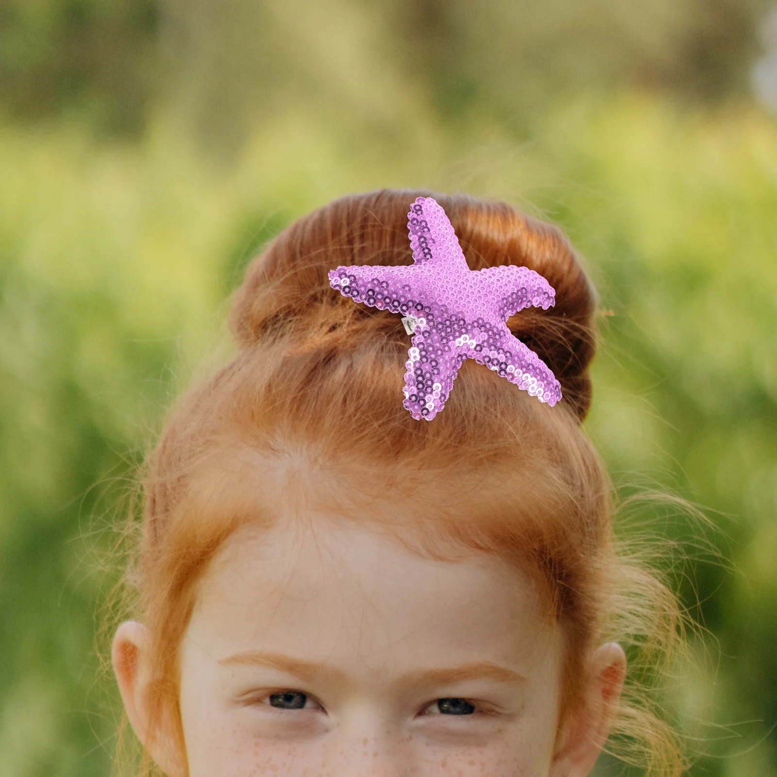 

4 Pcs Barrettes Girls Star Hair Clips Women Headpiece Artificial Pins Miss