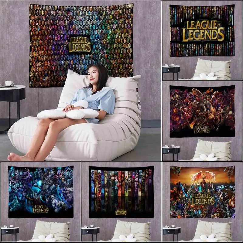 

Lol Tapestry Art Printing Cheap Hippie Wall Hanging Bohemian Wall Tapestries