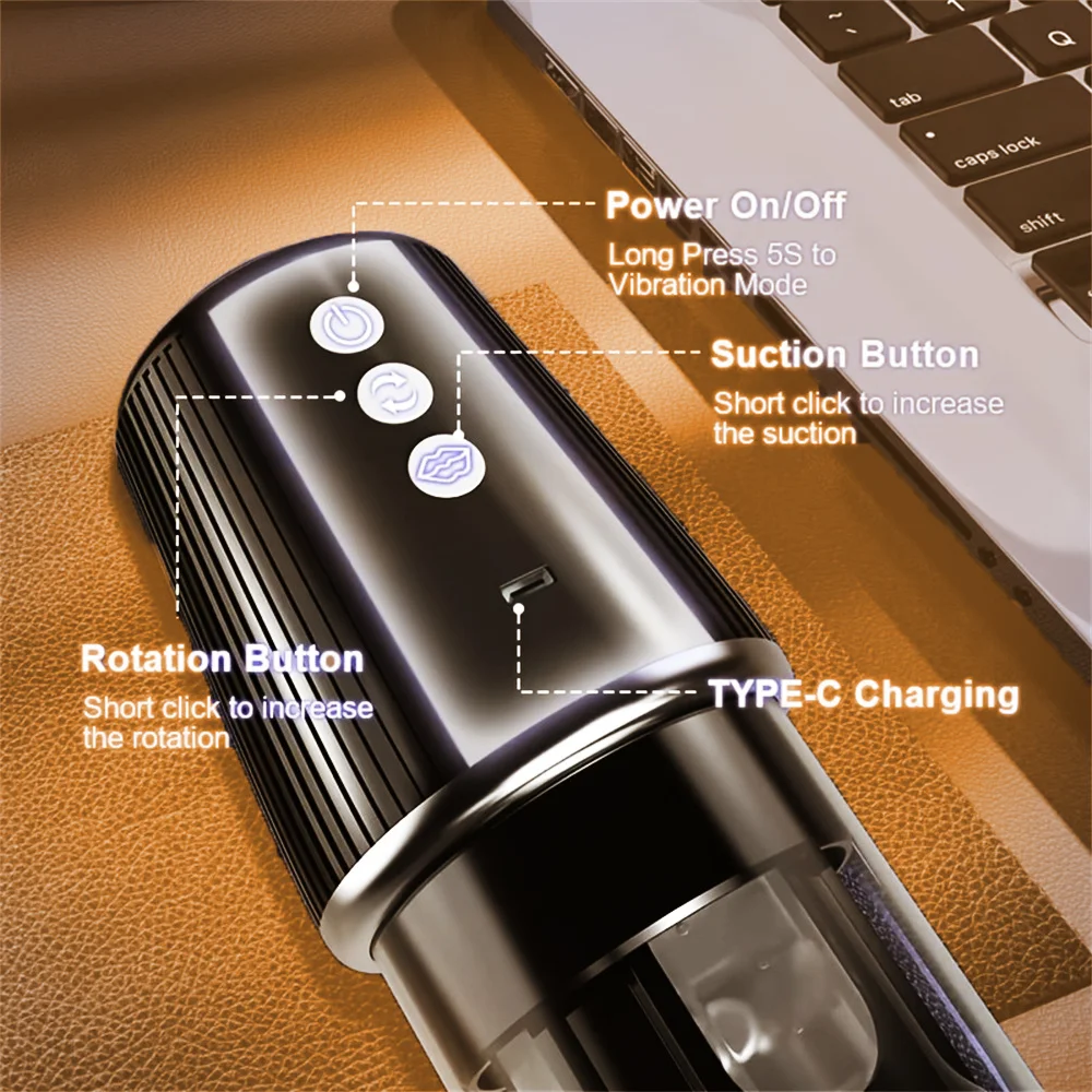 Сосущий скручивающий вибратор автоматический мужской мастурбатор насос для