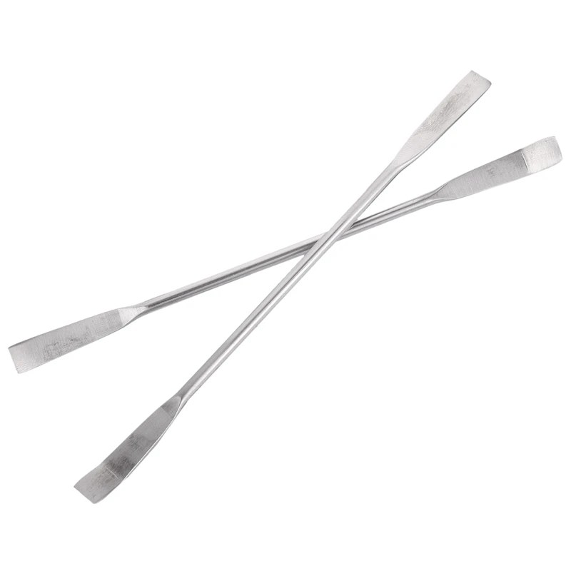

4Pcs 125Mm Length Double Head Lab Instruments Stainless Steel Sampling Spatula