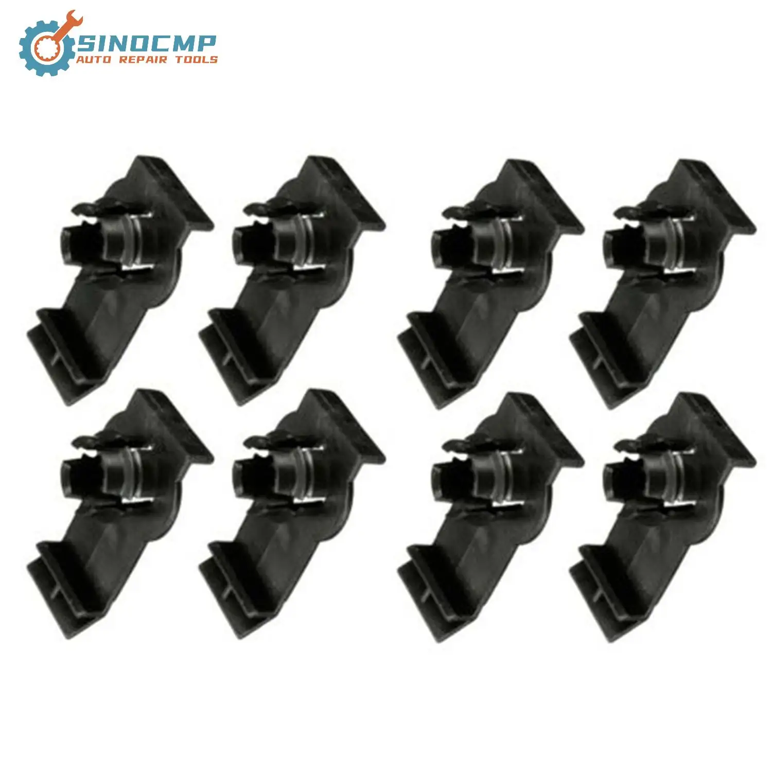 

8 шт. 51338254781 Новые кронштейны для зажимов регулятора, комплекты автомобильных окон, прочный передний правый левый ремонтный кронштейн для BMW X5 E53 3er E46