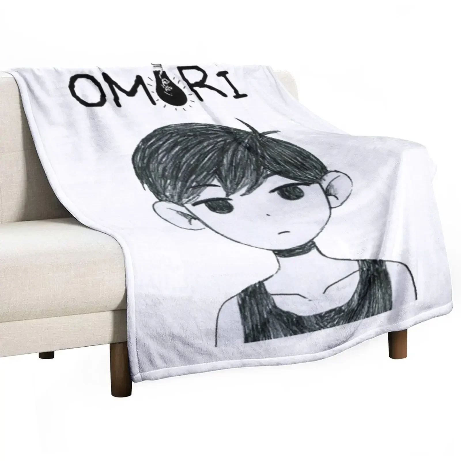 Одеяло omori merch Мягкие одеяла и пледы Одеяла