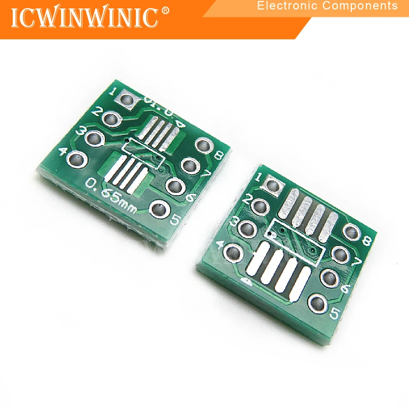 10 шт. SOP8 SSOP8 TSSOP8 патч для прямой платы адаптера DIP 0 65/1 27 мм