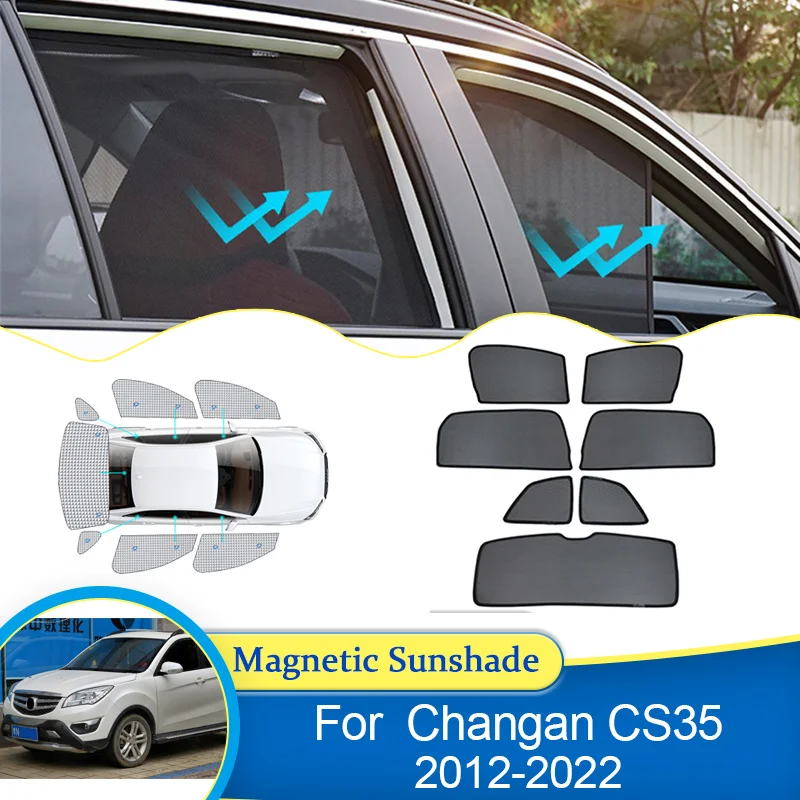 Для Changan CS35 2012 2013 2014 2015 2016 2017 2018 2019 2020 2021 2022 Солнцезащитный козырек для оконного