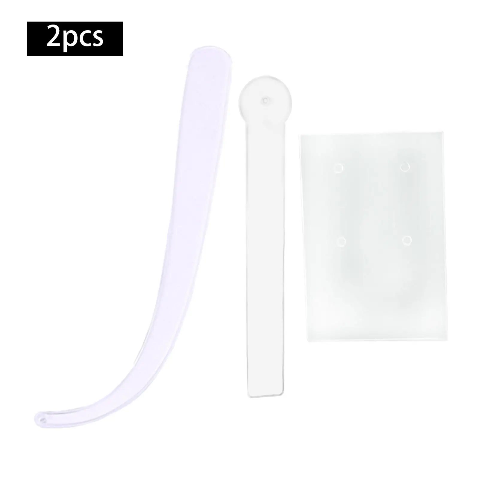 

Clear Earrings Sticks Display Strip Jewelry Earrings Display Props Tool for Retail Store Use