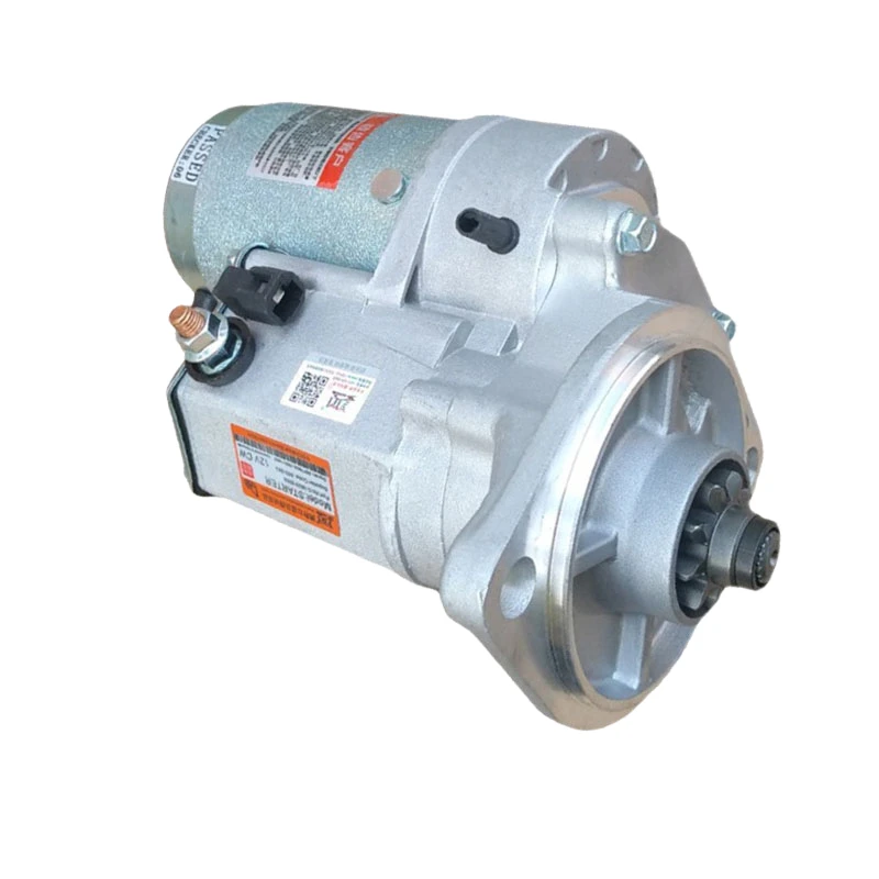 

For Liugong Excavator Accessories 906 907 908d Xcmg 80 Yuchai 85 Cummins B3.3 Starter Motor Excavator Parts