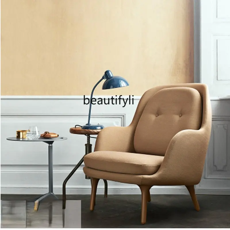 

yj Fashion Creative Personality Sofa with Armrest for Guests to Negotiate Model Room Leisure Small Hat Single Chair