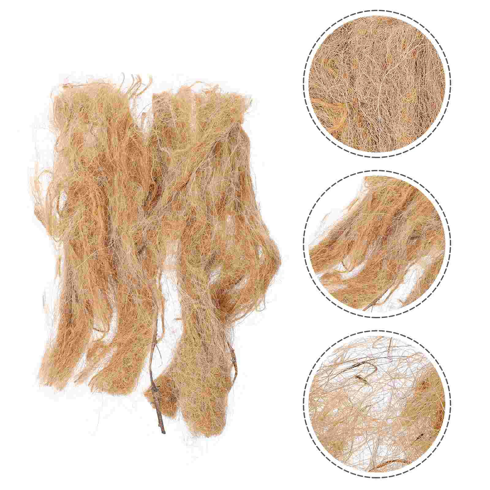 

2 Packs Refills Outdoor Products Tinder Jute Silk Travel Toiletries Camping