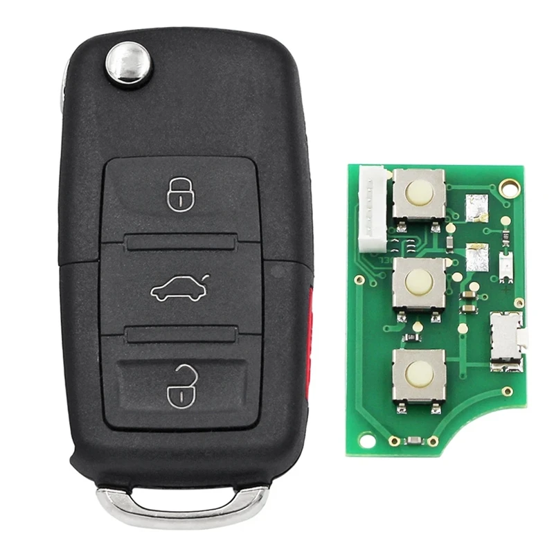 Ключ KEYDIY для автомобиля универсальная кнопка 4 кнопки VW Style KD900/Φ KD MINI/ URG200