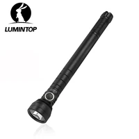 348 meters edc flashlight self defense outdoor lighting rechargeable high powerful led torch aaa battery 550 lumens gt nano